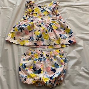 *FINAL PRICE* Floral shorts set